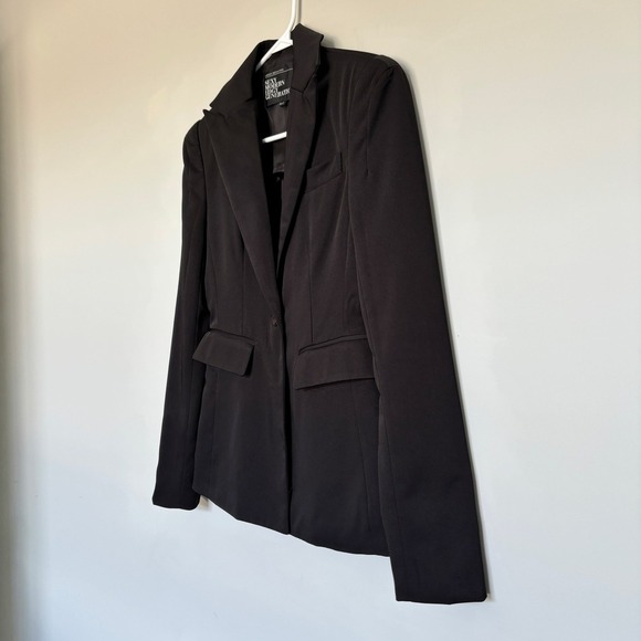 Urban Behavior Women's Size XS Blazer Black Office Chic Tailored Career Feminine - Picture 2 of 12